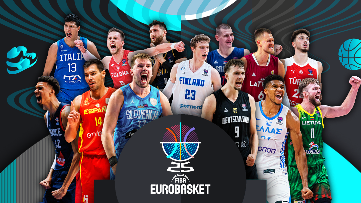 Logo der FIBA ​​EuroBasket 2025 enthüllt